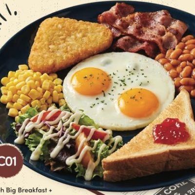 Ompuleh Big Breakfast + Ipoh Iced Coffee