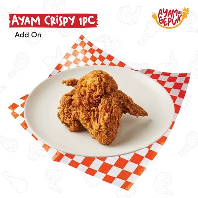 Ayam Crispy x Sambal Gepuk